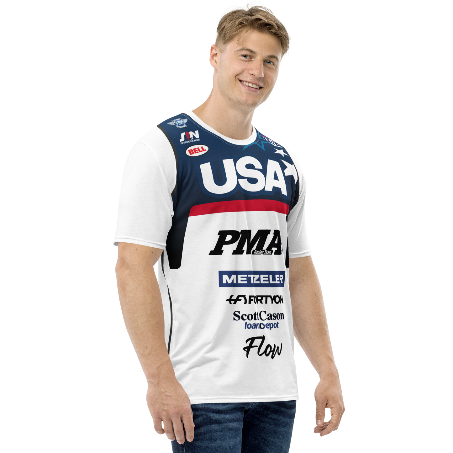 Team USA's Bronson Pearce Bib Design T-Shirt