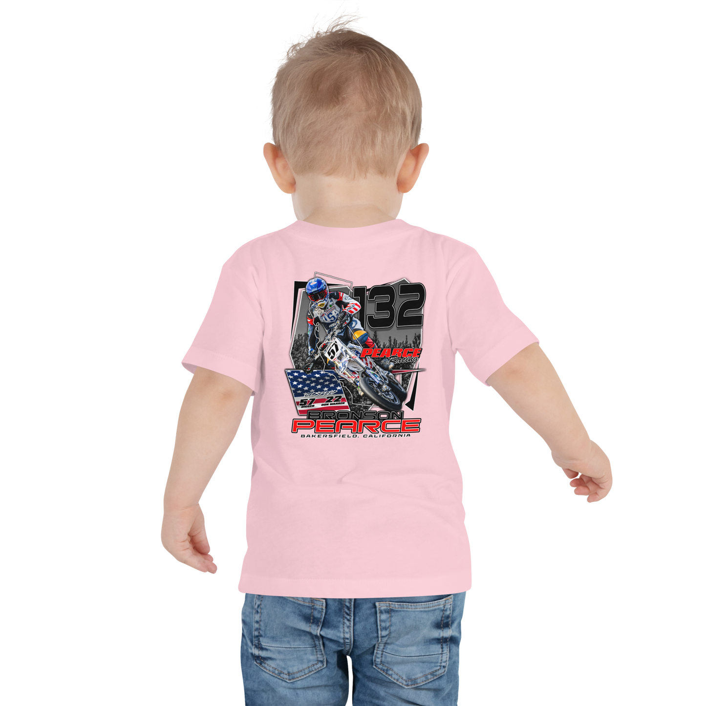 2024 Pearce Racing Toddler Short Sleeve Tee