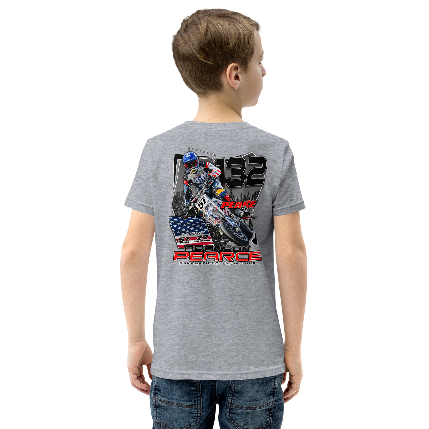 2024 Pearce Racing Youth Short Sleeve T-Shirt