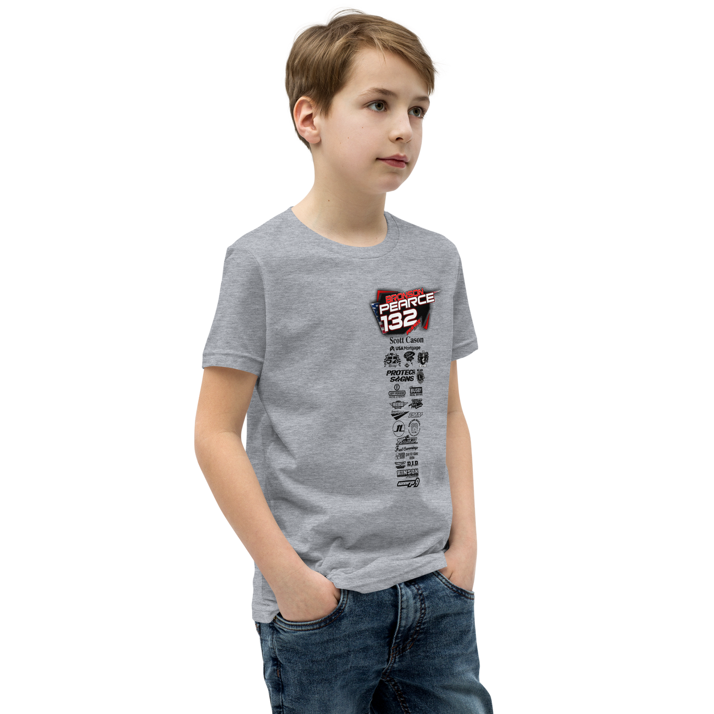 2024 Pearce Racing Youth Short Sleeve T-Shirt