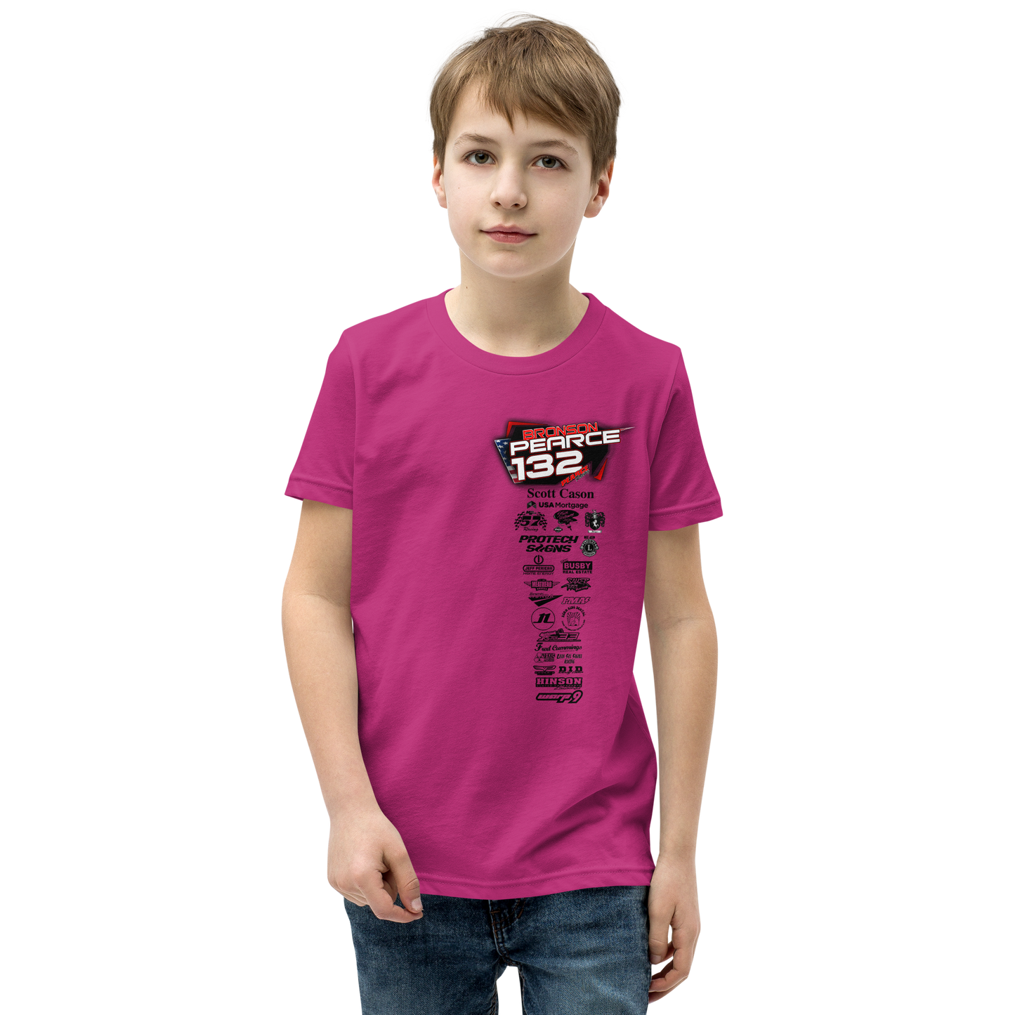 2024 Pearce Racing Youth Short Sleeve T-Shirt