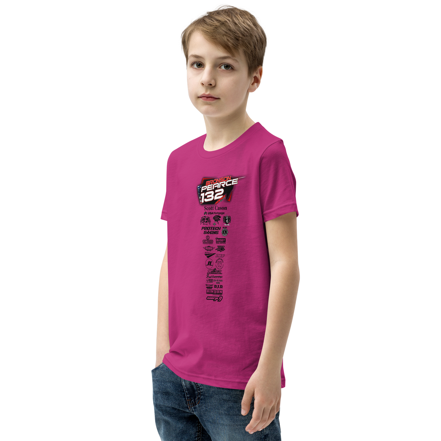 2024 Pearce Racing Youth Short Sleeve T-Shirt