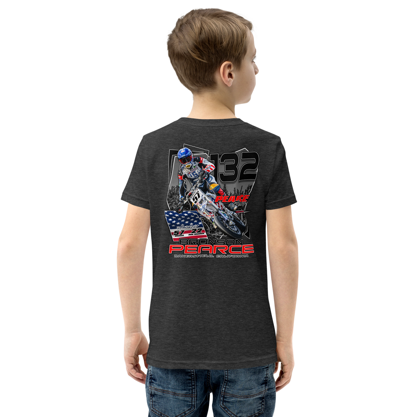 2024 Pearce Racing Youth Short Sleeve T-Shirt