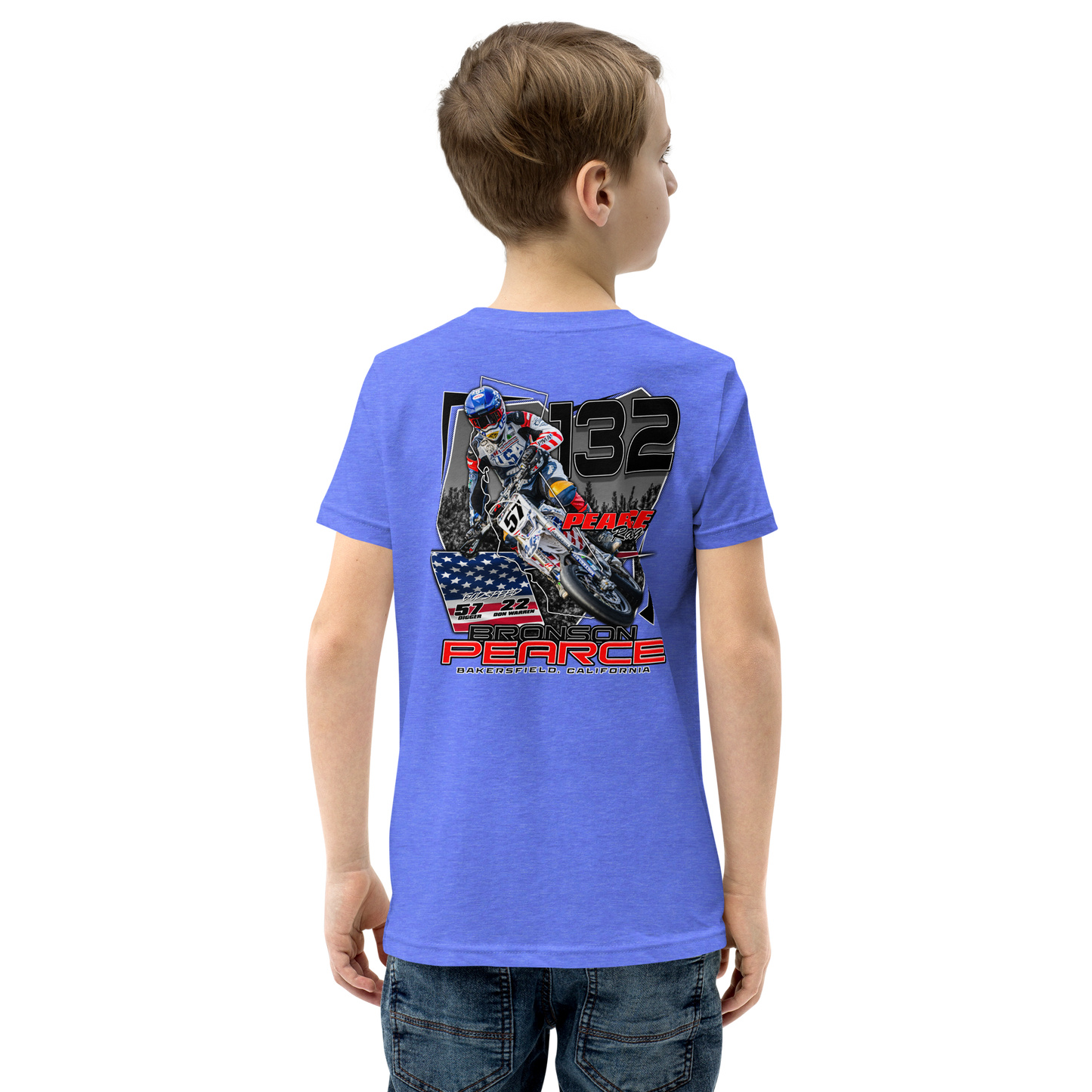 2024 Pearce Racing Youth Short Sleeve T-Shirt