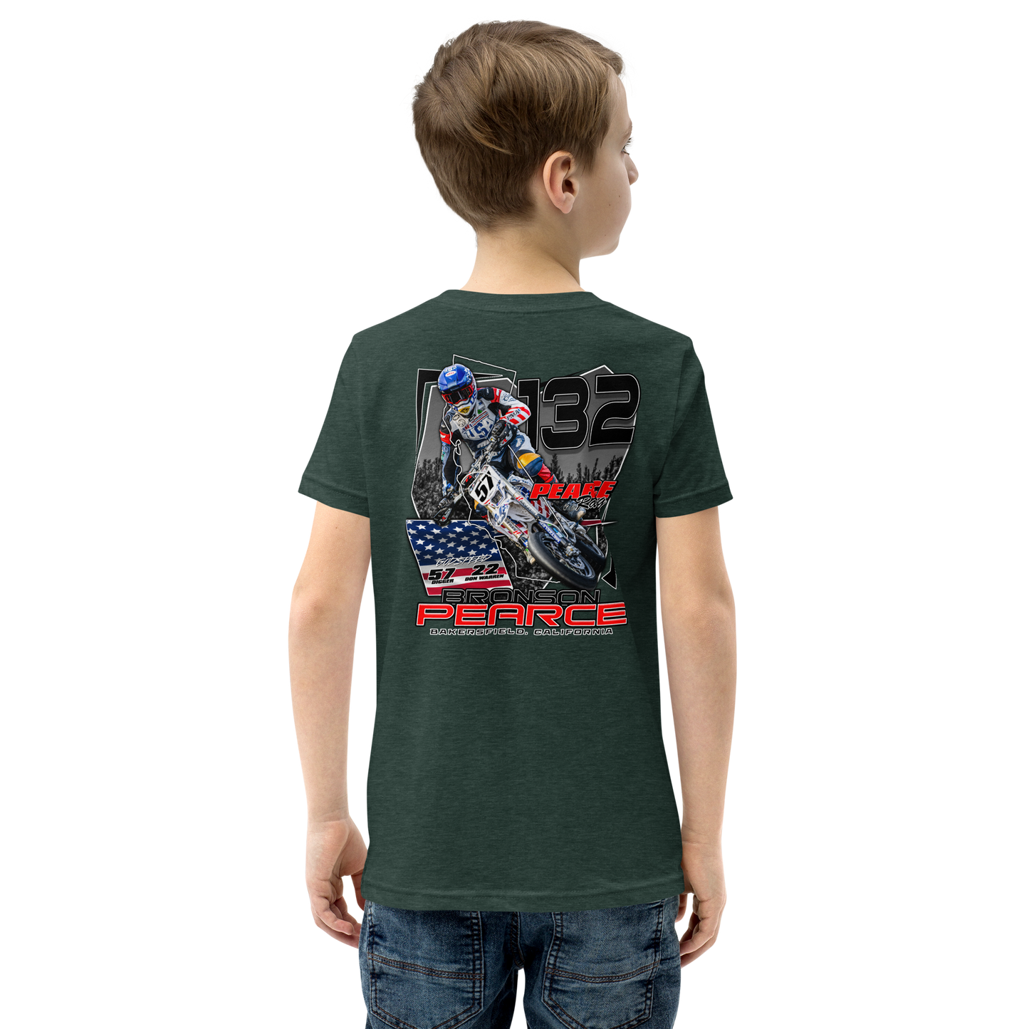 2024 Pearce Racing Youth Short Sleeve T-Shirt