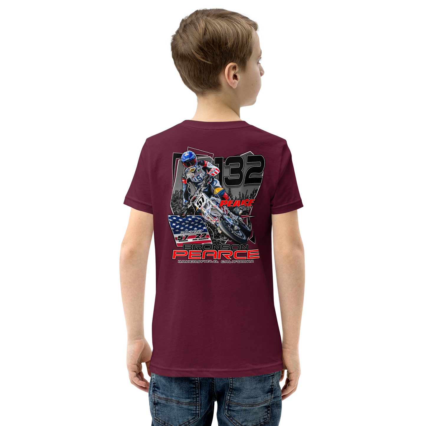 2024 Pearce Racing Youth Short Sleeve T-Shirt