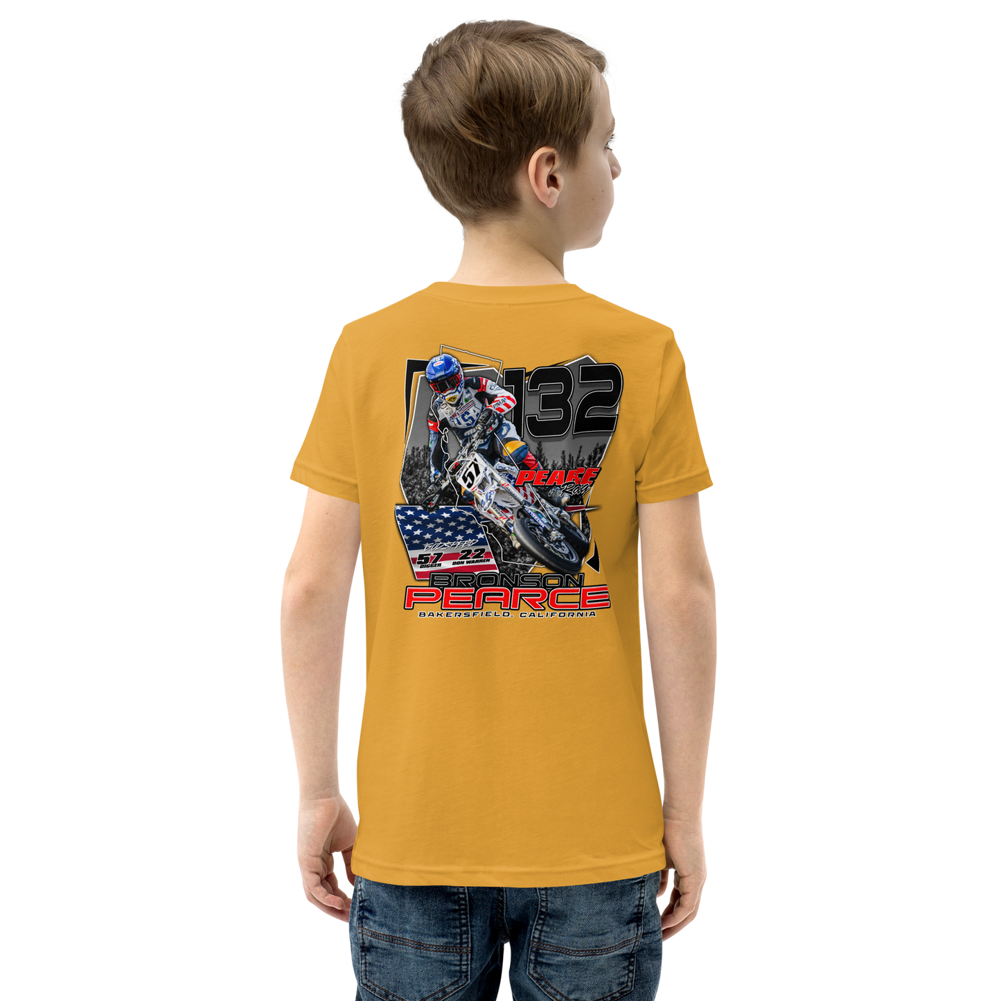 2024 Pearce Racing Youth Short Sleeve T-Shirt