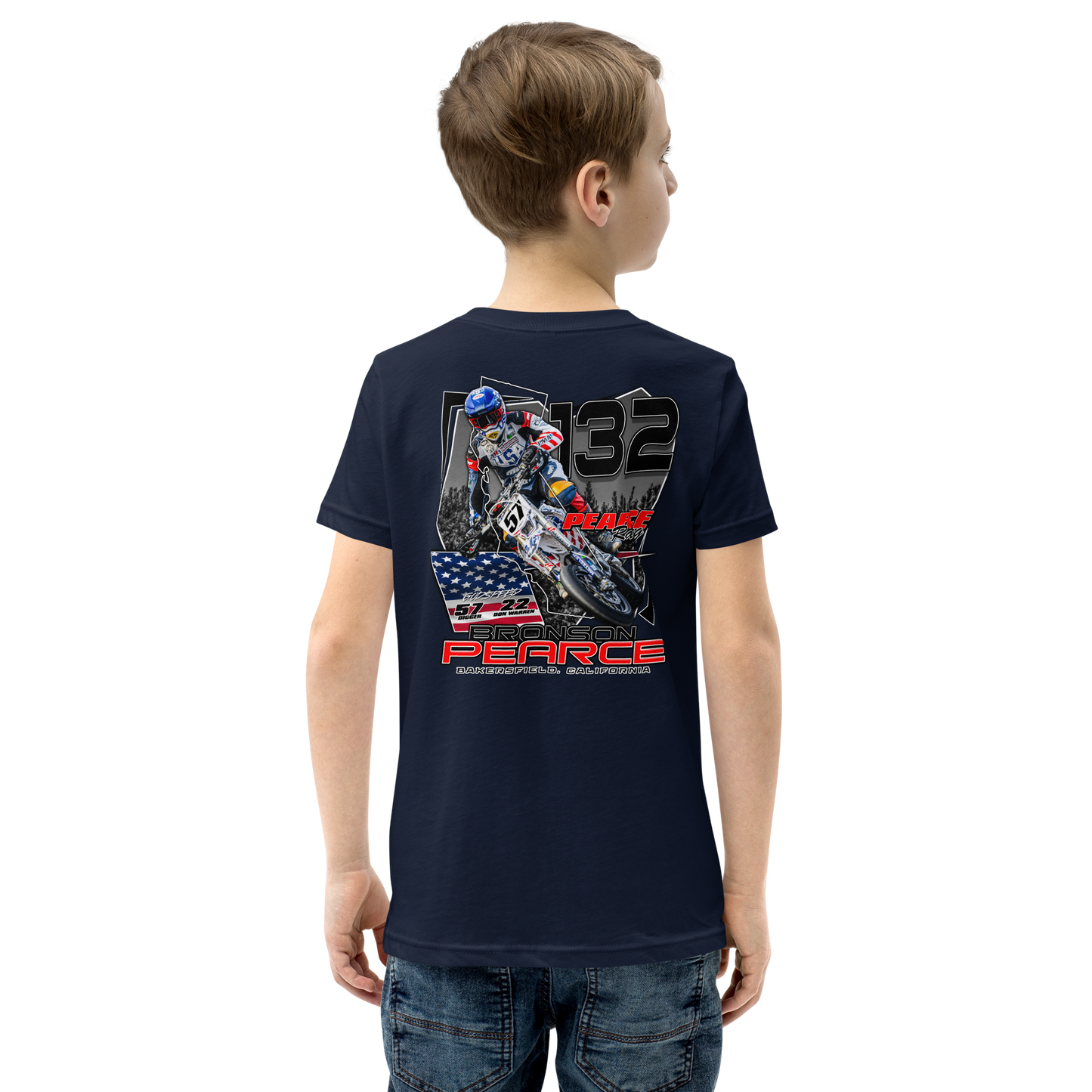 2024 Pearce Racing Youth Short Sleeve T-Shirt