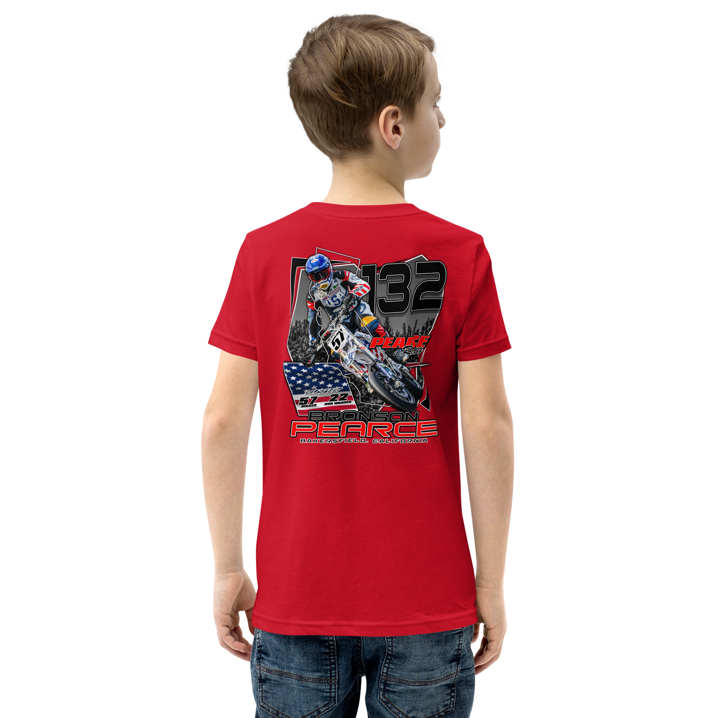 2024 Pearce Racing Youth Short Sleeve T-Shirt