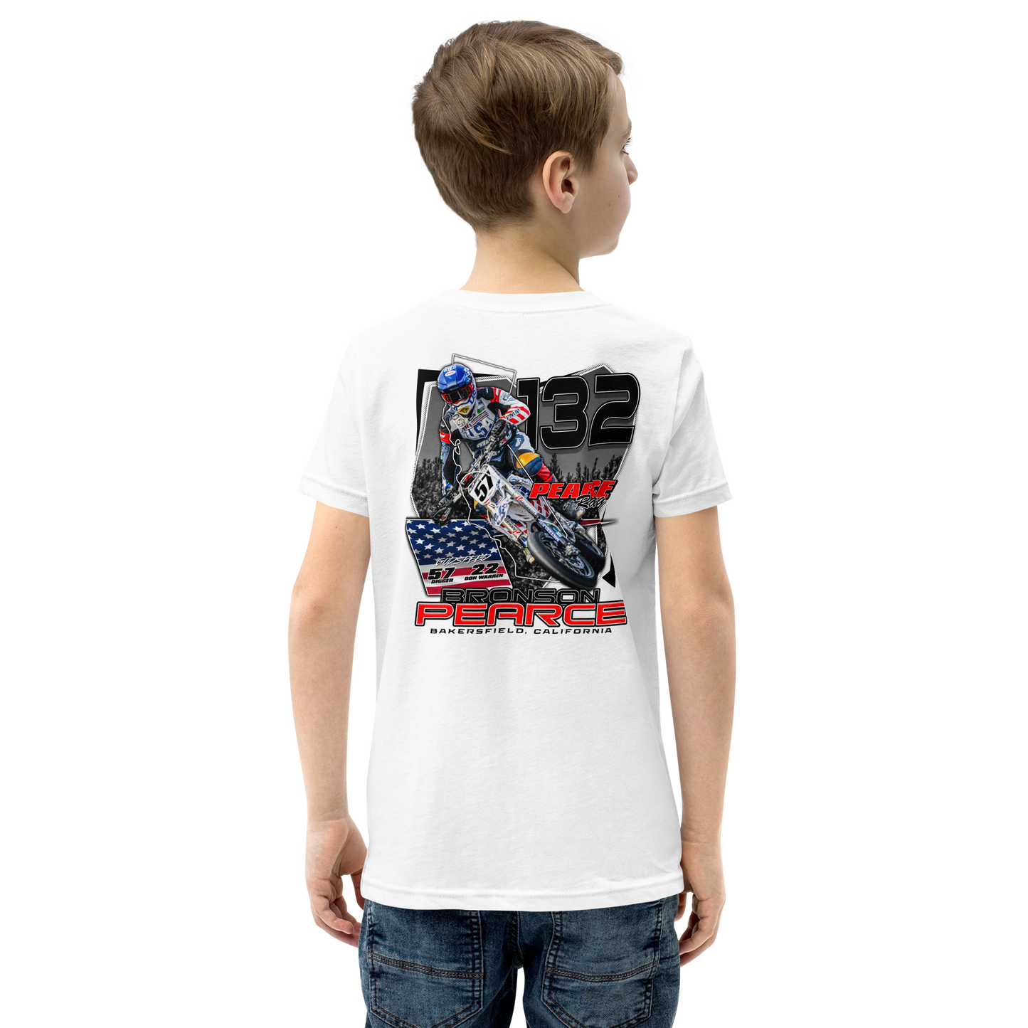 2024 Pearce Racing Youth Short Sleeve T-Shirt