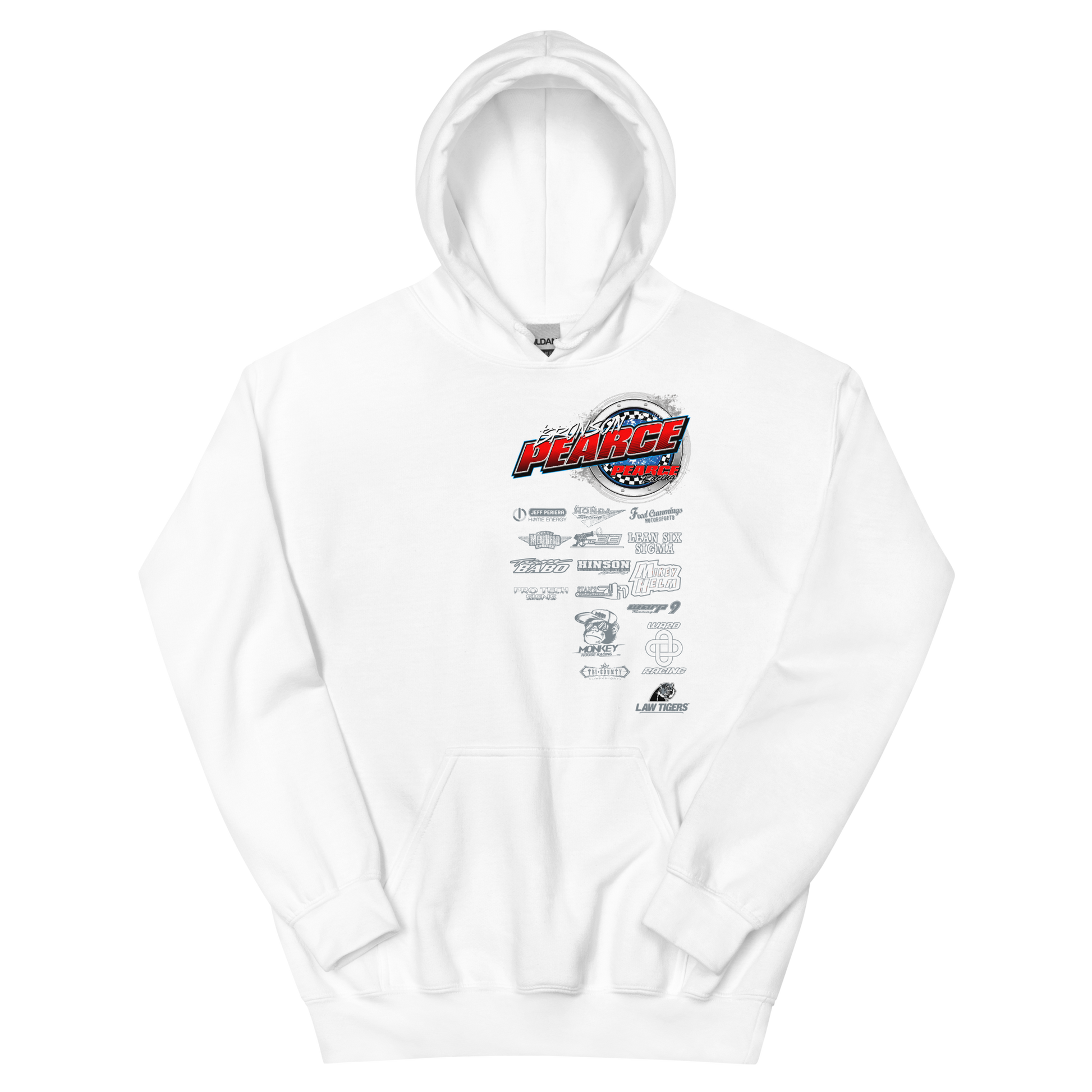 2022 Pearce Racing Hoodie Black XL