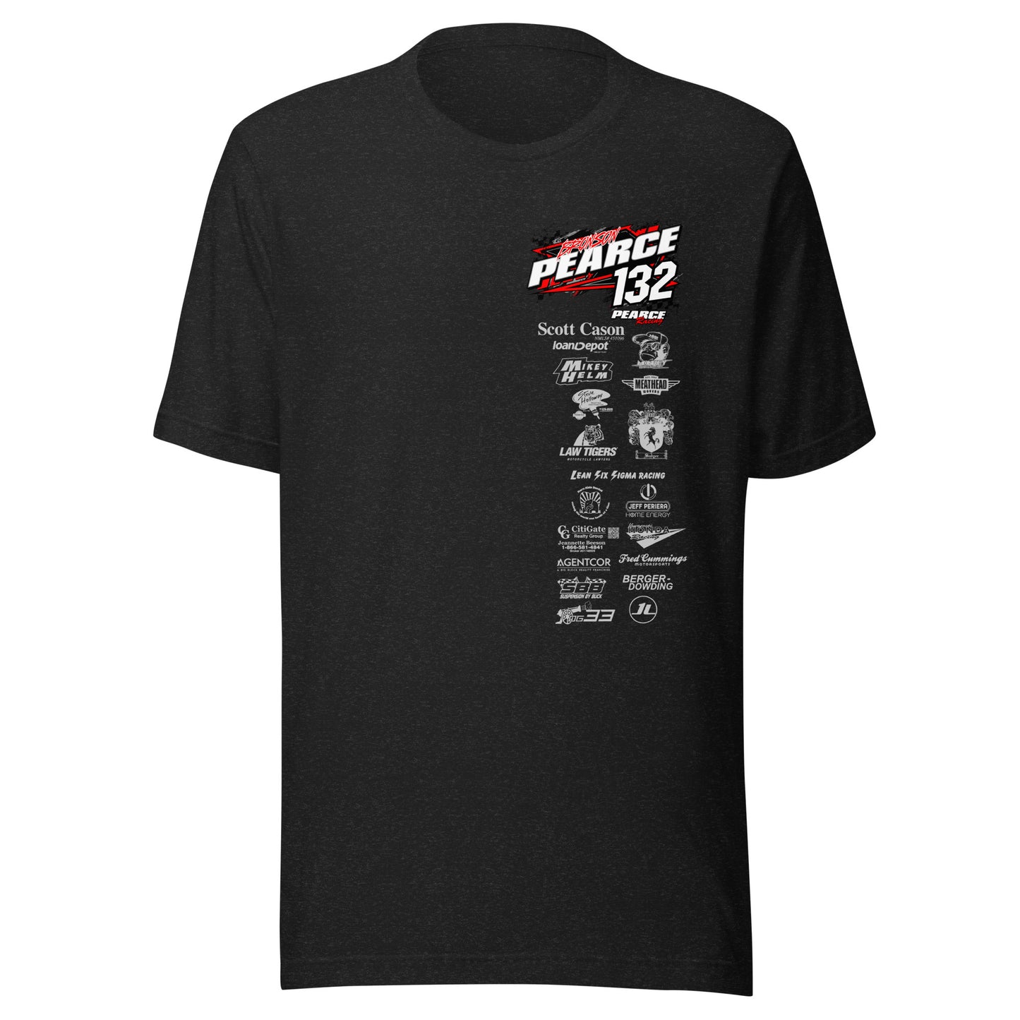 2023 Pearce Racing T-Shirt Bella + Canvas