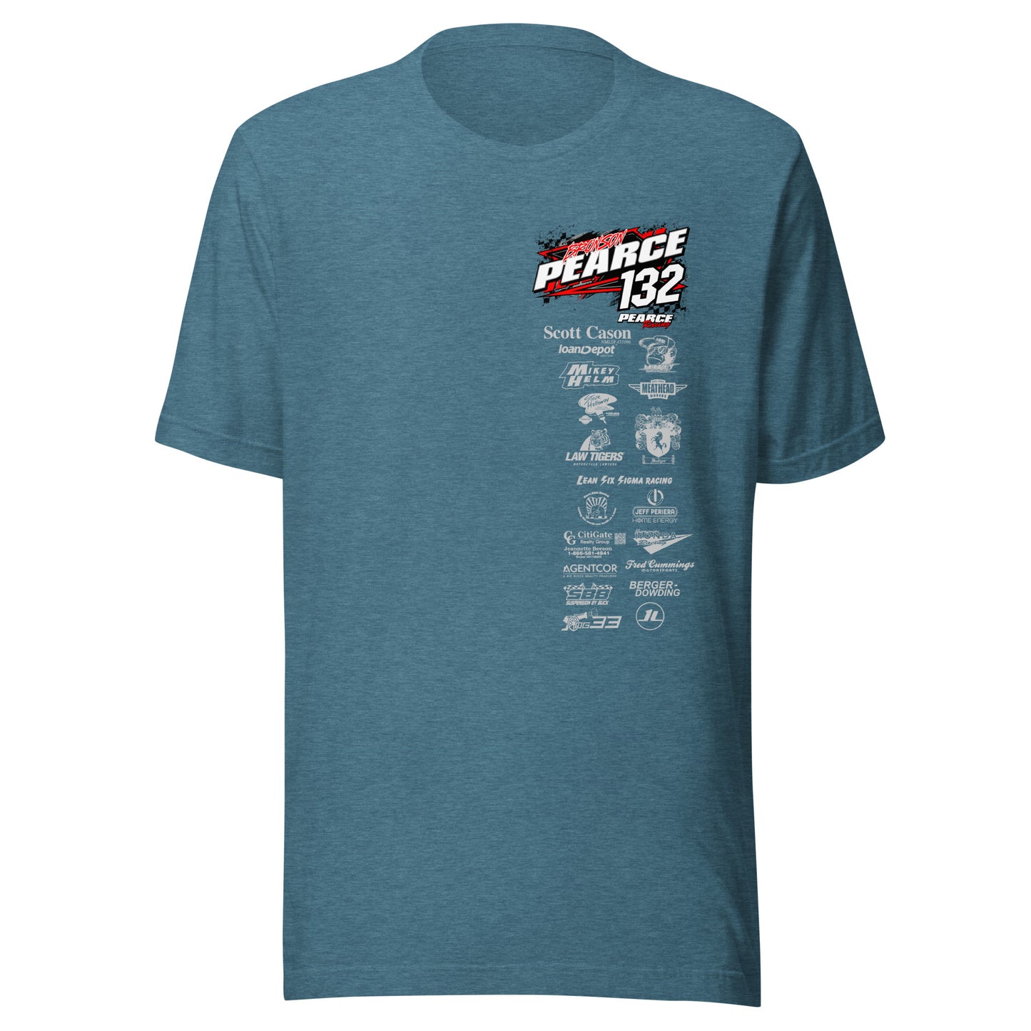 2023 Pearce Racing T-Shirt Bella + Canvas