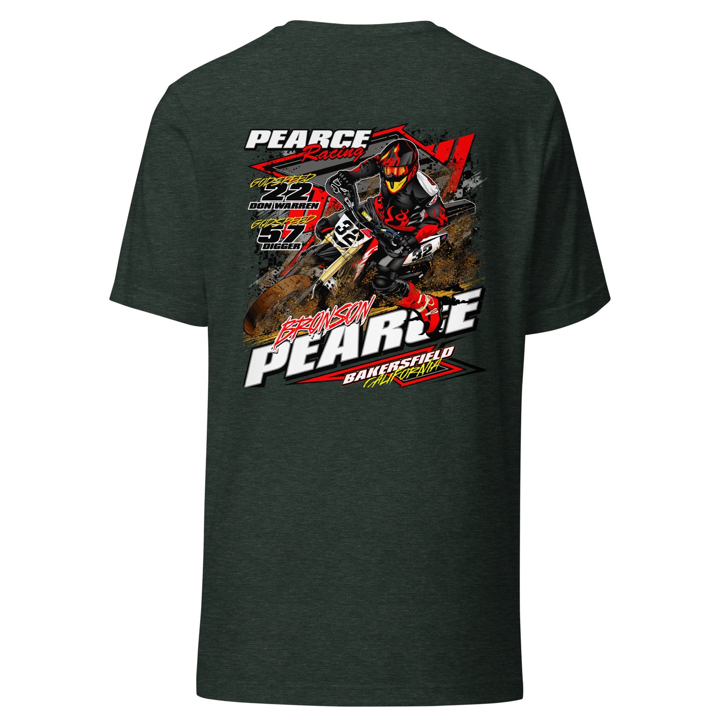 2023 Pearce Racing T-Shirt Bella + Canvas