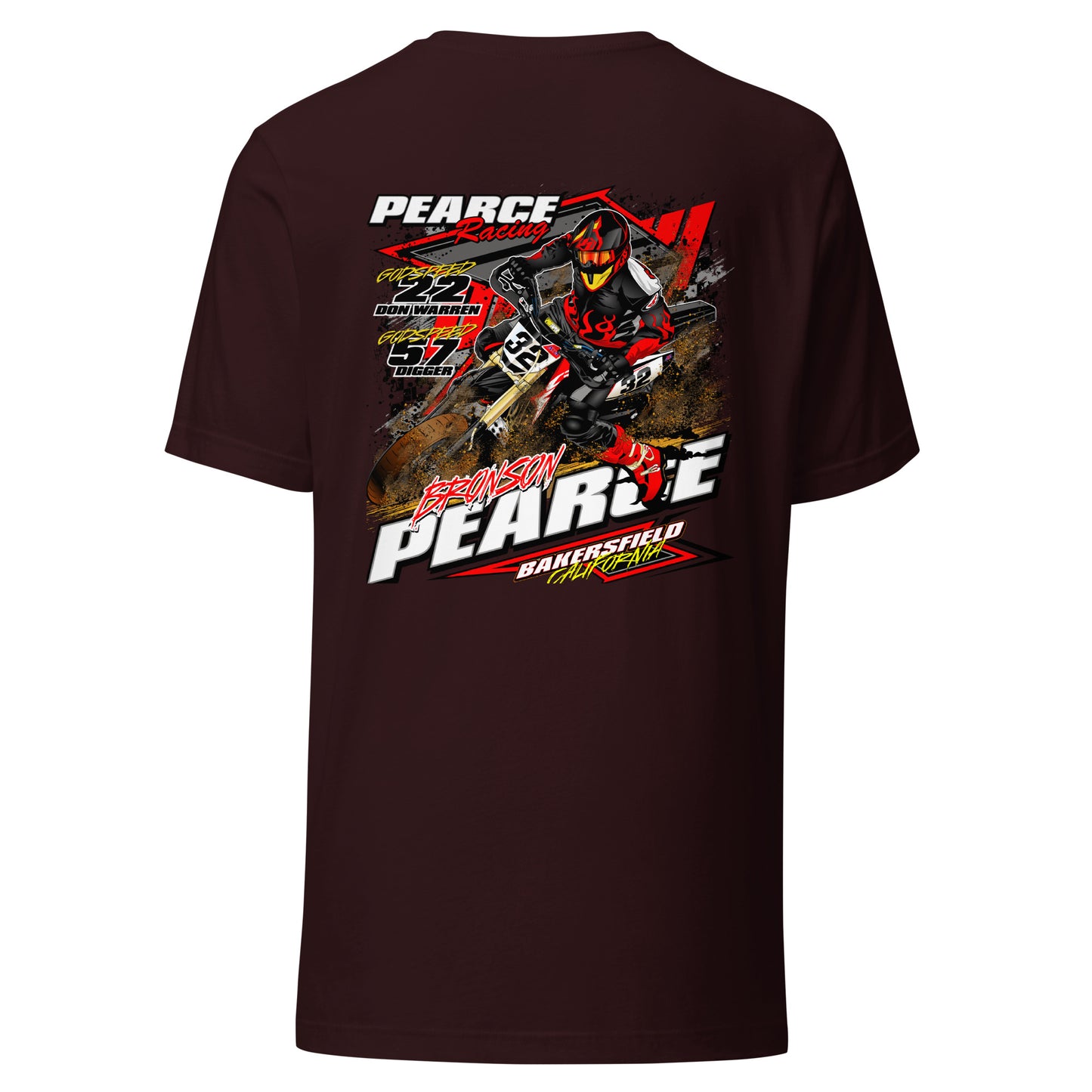 2023 Pearce Racing T-Shirt Bella + Canvas