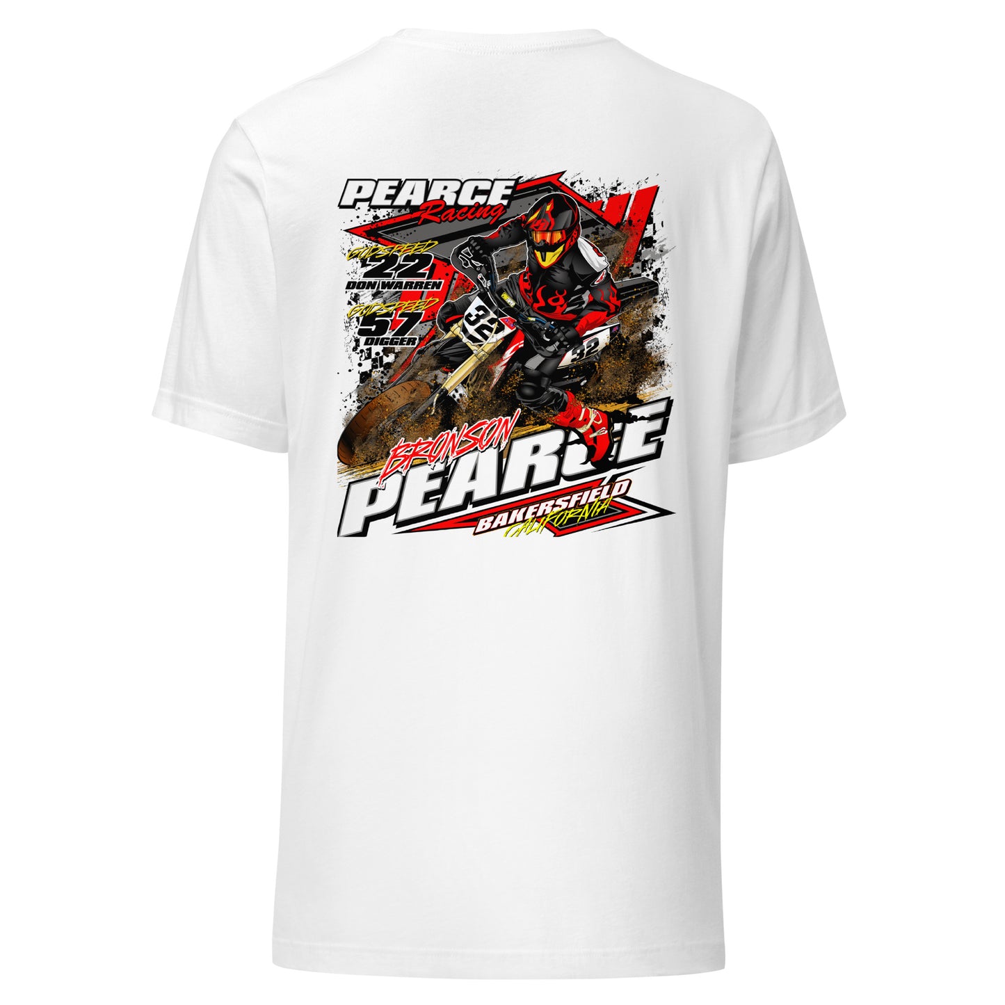 2023 Pearce Racing T-Shirt Bella + Canvas