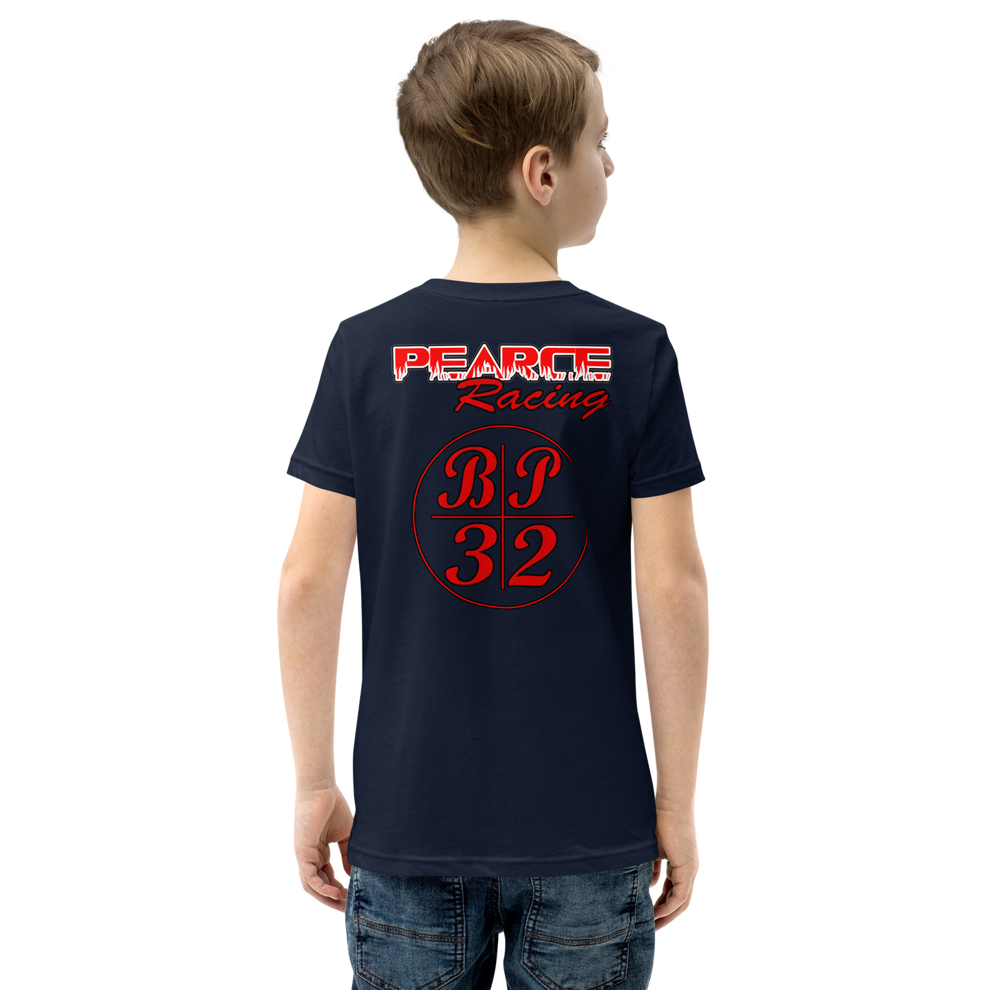 Youth OG Pearce Racing Wheelie Shirt - Youth Short Sleeve T-Shirt
